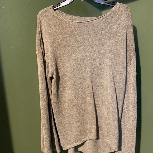 🌟Green Knit Long-sleeved Top🌟 - Picture 5 of 7
